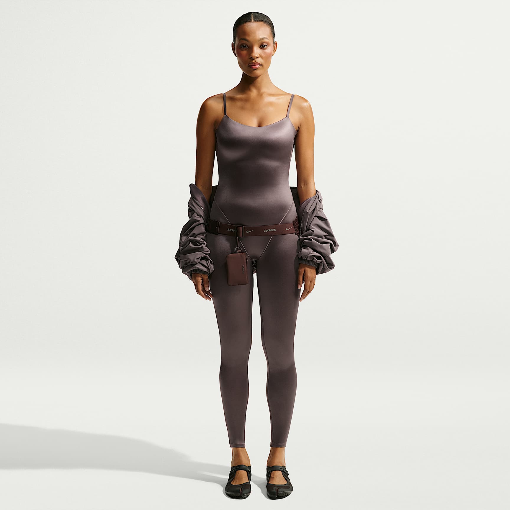 NikeSKIMS Satin Shine Women's Cami Bodysuit. Nike.com